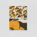 Sample of Golden Blooms Wallpaper