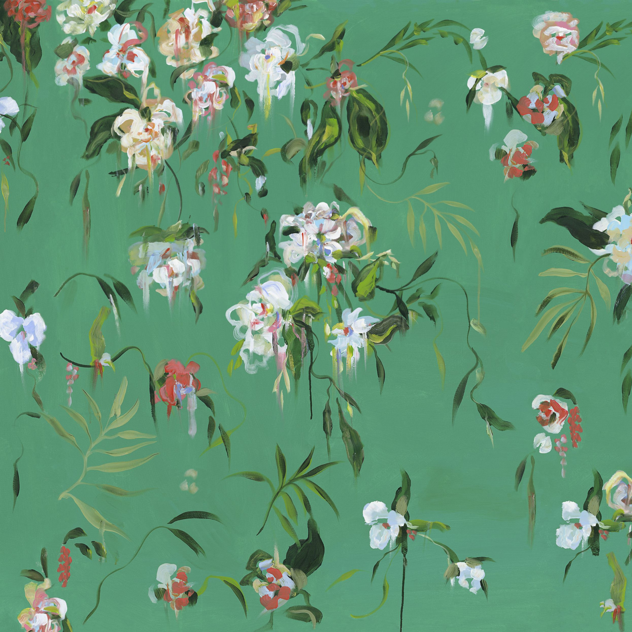 The Grove Wallpaper - 10 FT H X 12 FT W Luxe Peel and Stick