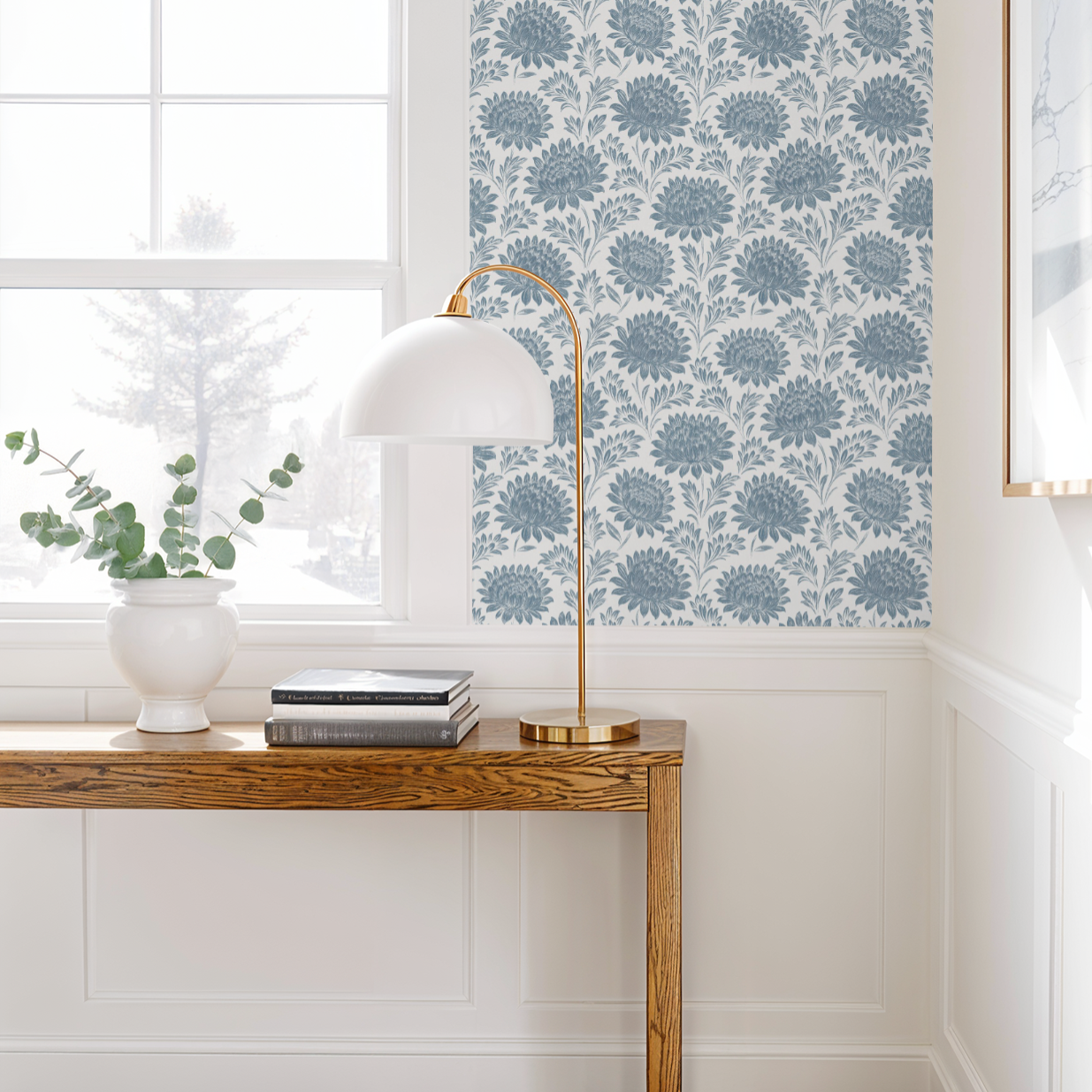 Lisa (Blue) Wallpaper