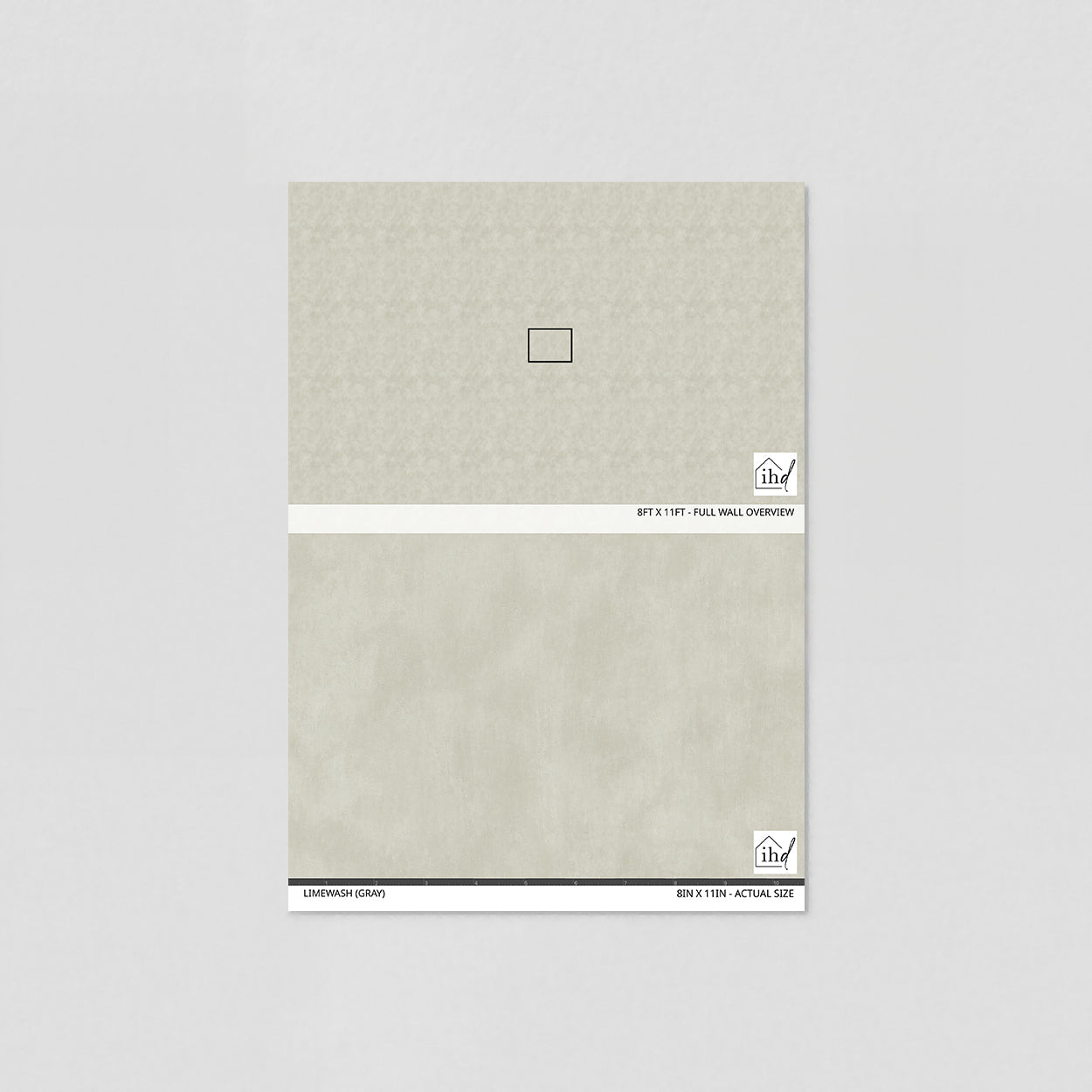 Limewash (Gray) Wallpaper