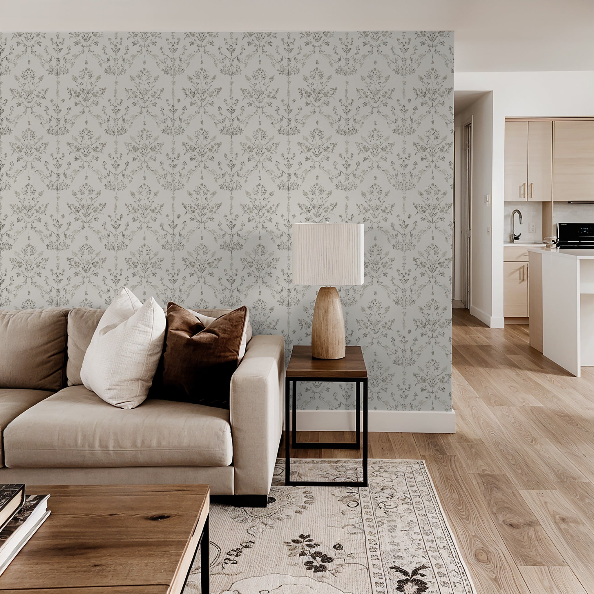 Chateau Chic Wallpaper - 8 FT H X 32 FT W Traditional