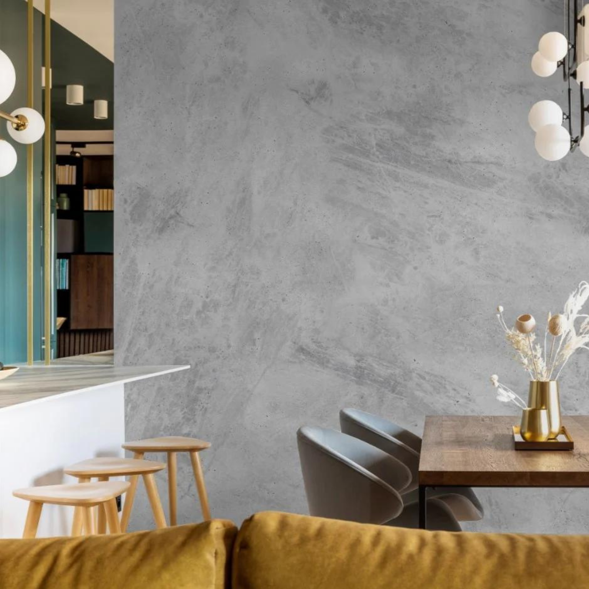 Manhattan - Concrete Wallpaper Wallpaper - Wall Blush from WALL BLUSH