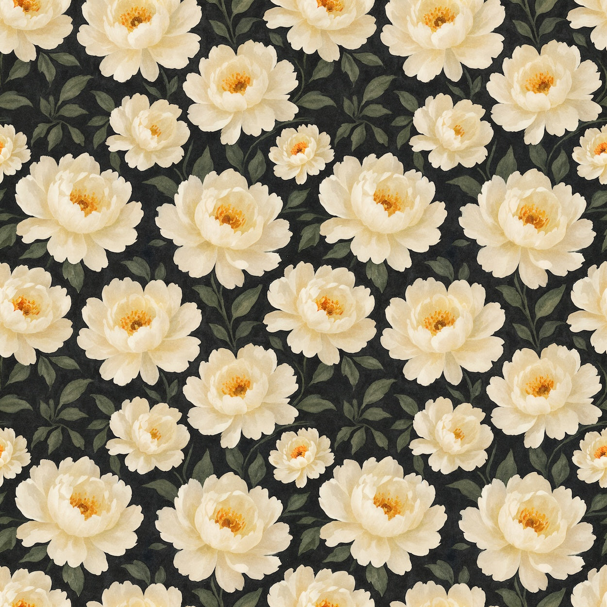 Moonlight Blooms Wallpaper