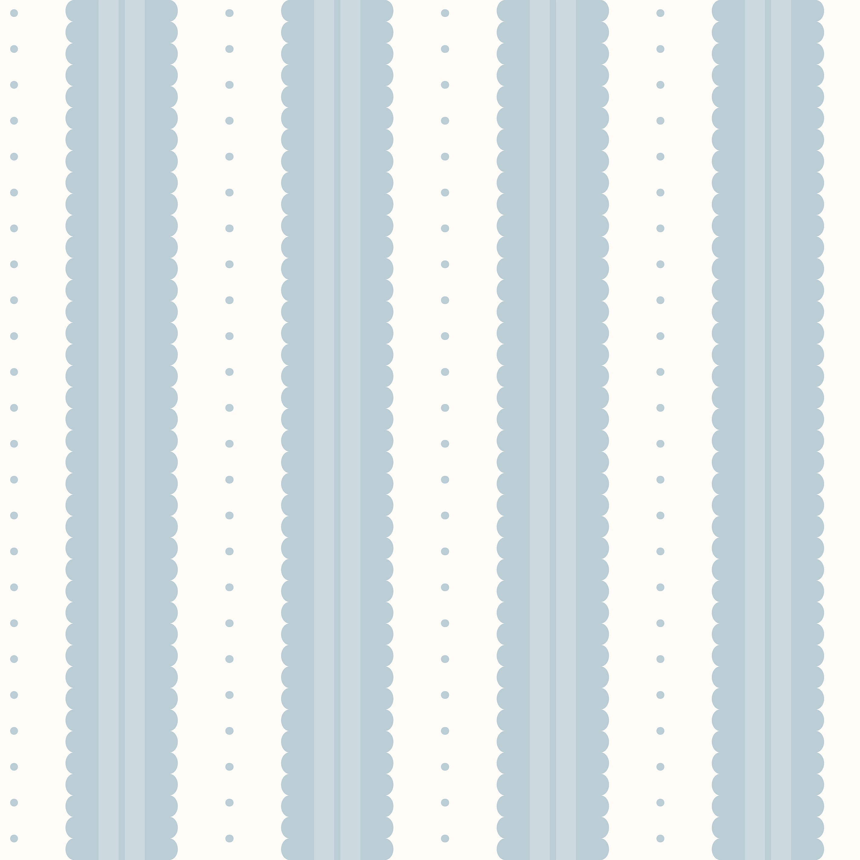 Petal Soft Scallops (Blue) Wallpaper