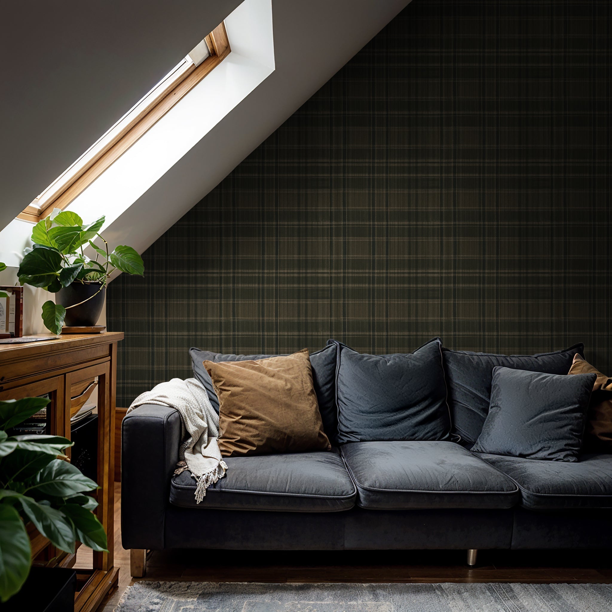 Dutton Wallpaper - 8 FT H X 14 FT W Luxe Peel and Stick