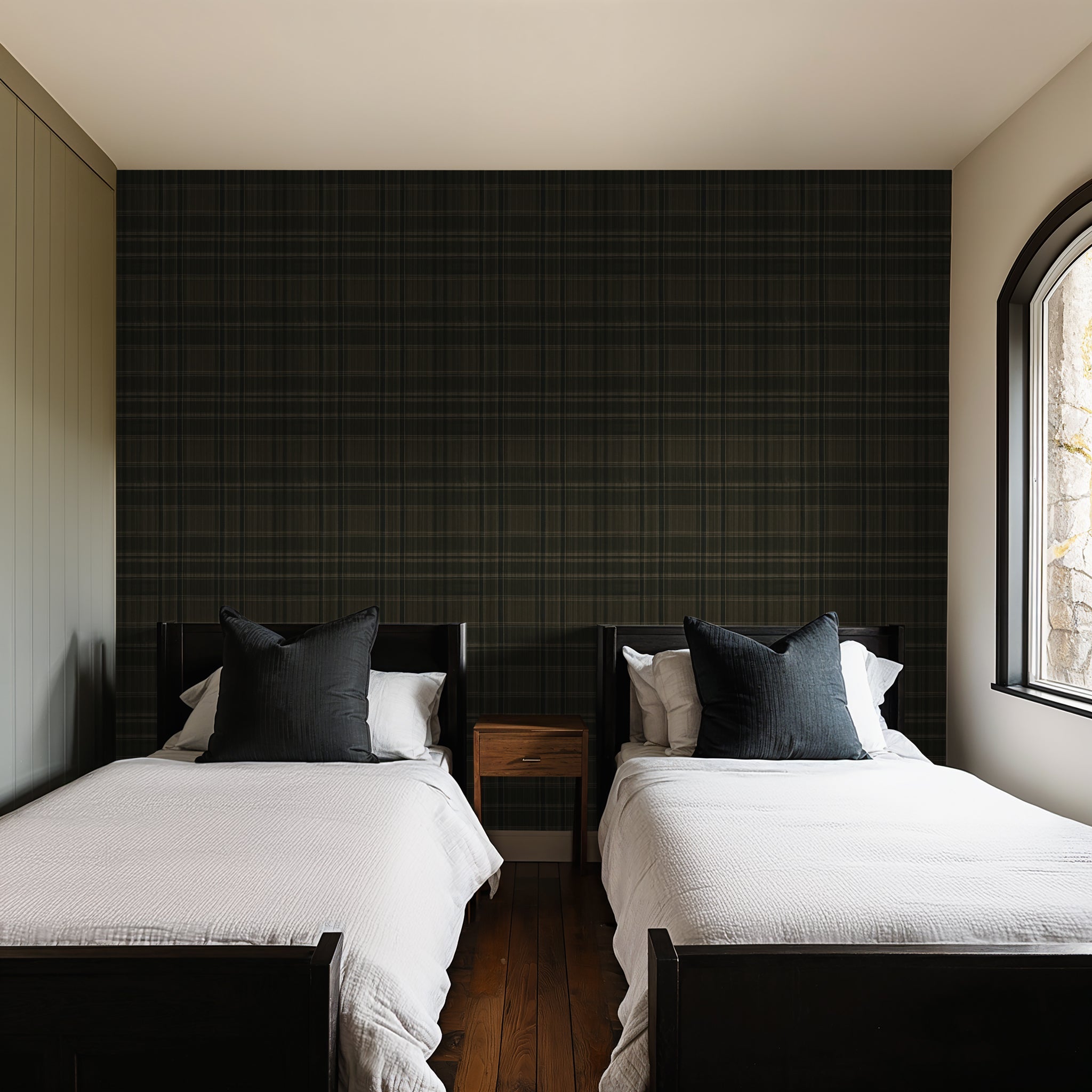 Dutton Wallpaper - 10 FT H X 36 FT W Peel and Stick