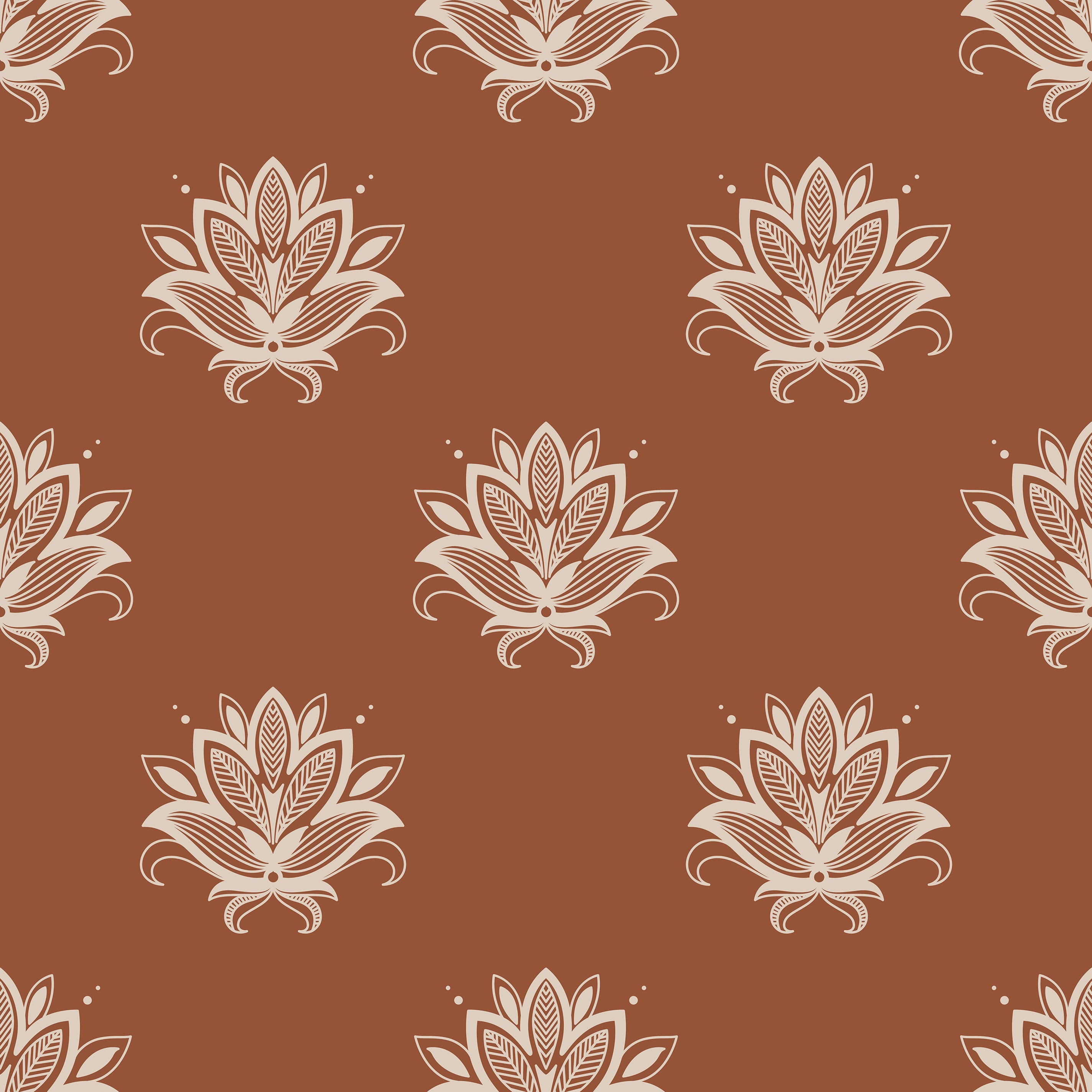 Prairie Hymn (Red) Wallpaper