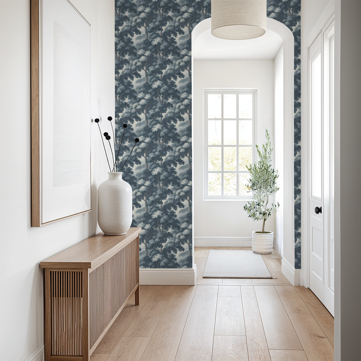 Rocco (Blue) Wallpaper