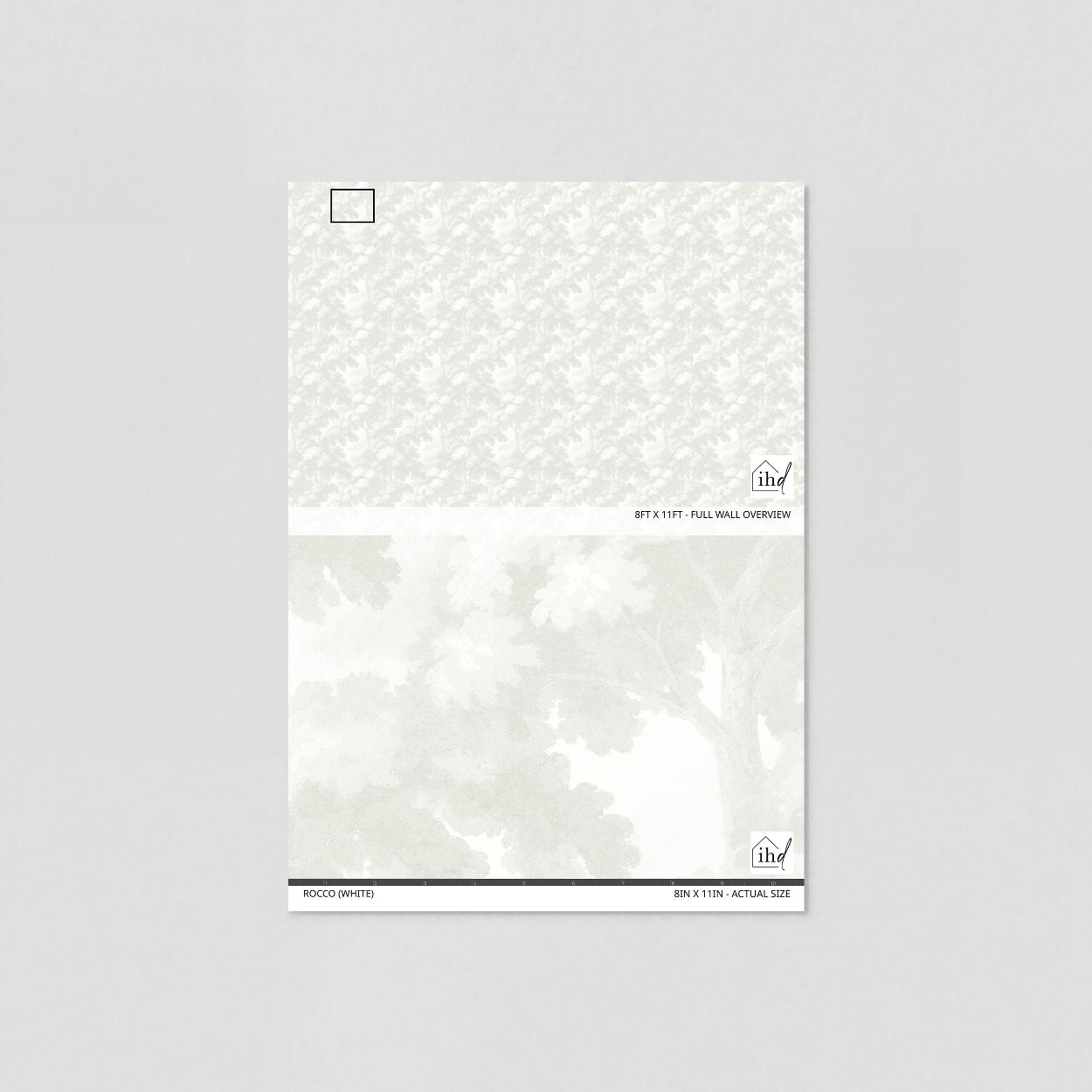 Rocco (White) Wallpaper