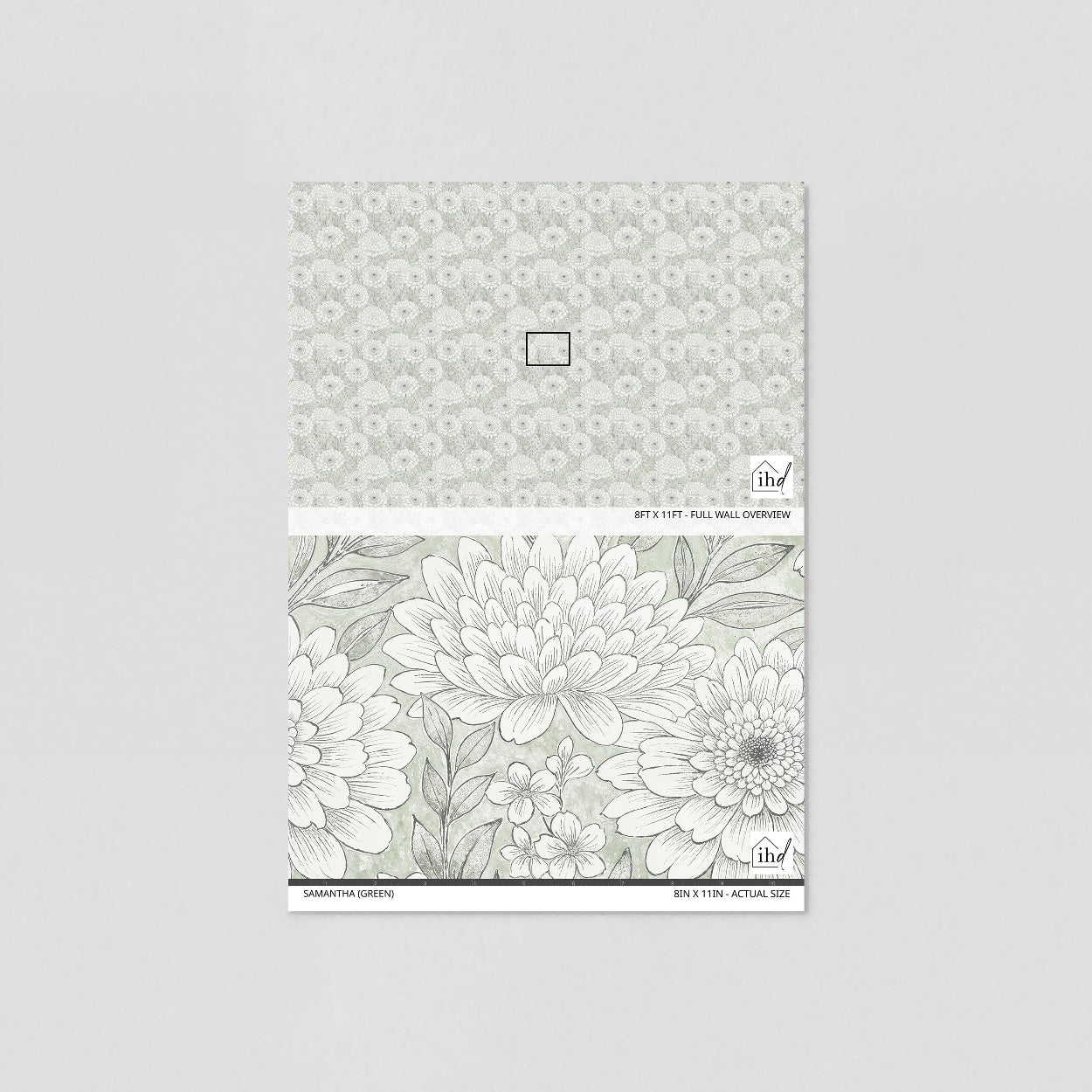 Samantha (Green) Wallpaper