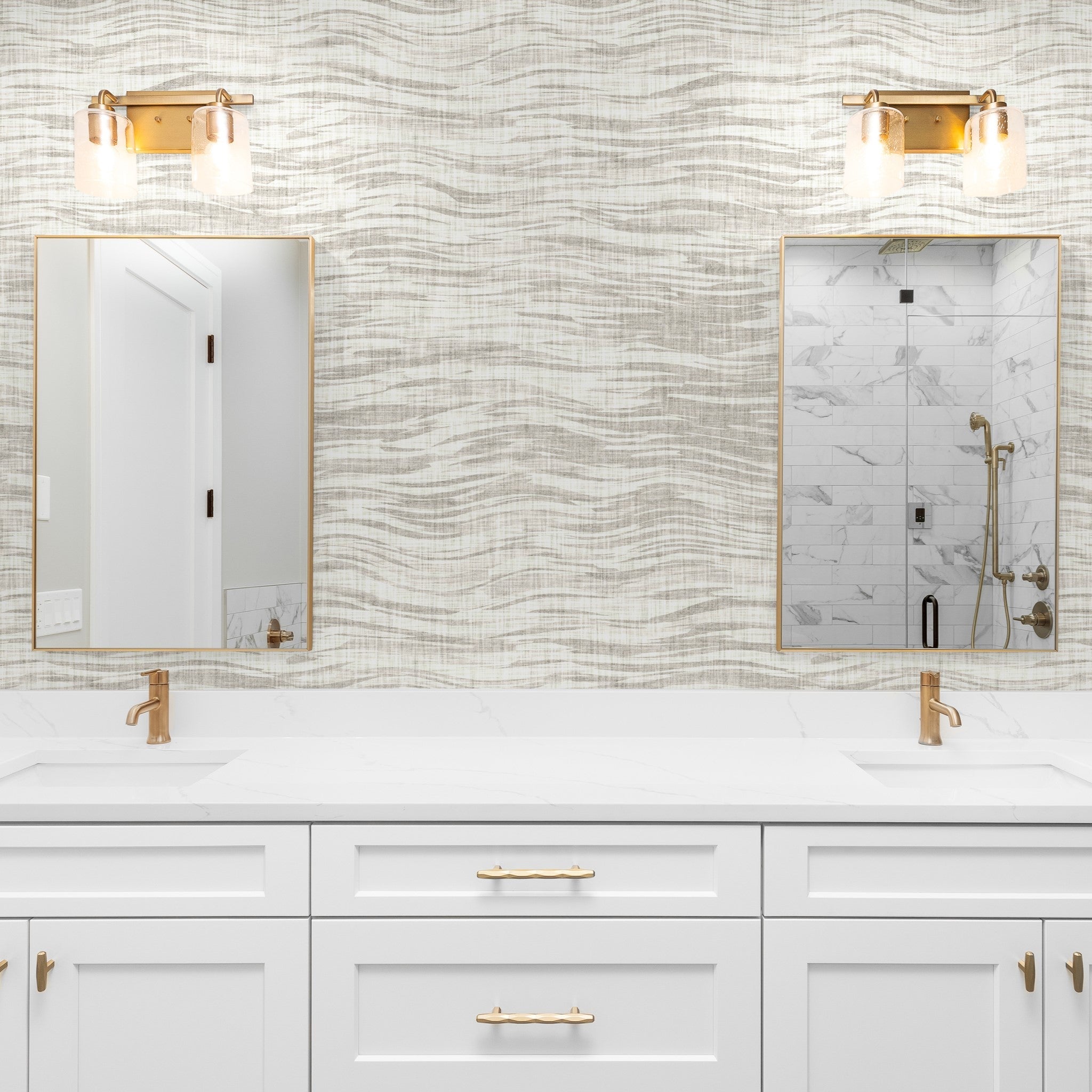 Strauss Wallpaper - 10 FT H X 16 FT W Traditional