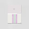 Sample of Veda (Purple and Teal) Wallpaper