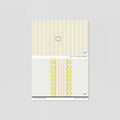 Sample of Veda (Yellow and Pink) Wallpaper