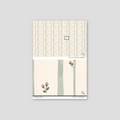 Sample of Bordeaux Bloom Wallpaper