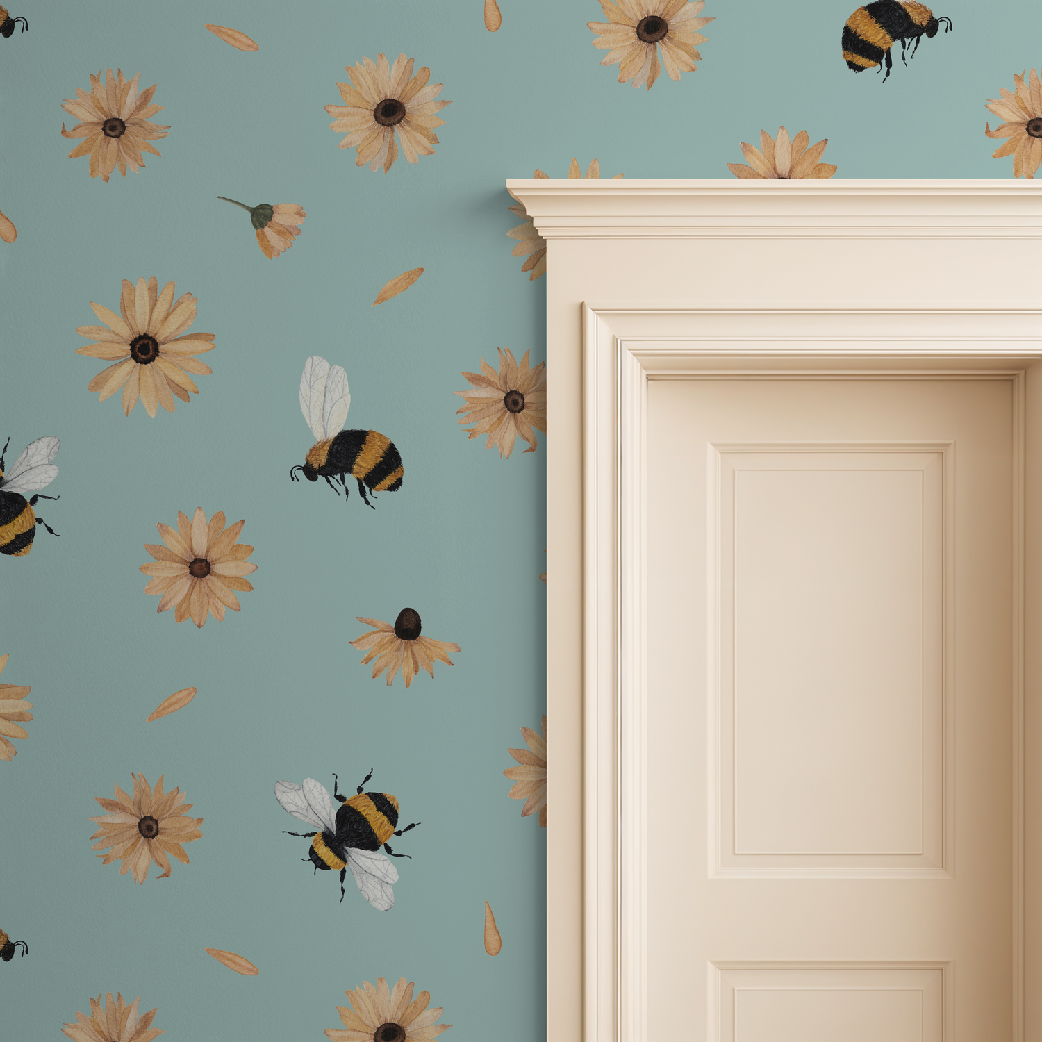 Bumble (Blue) Wallpaper