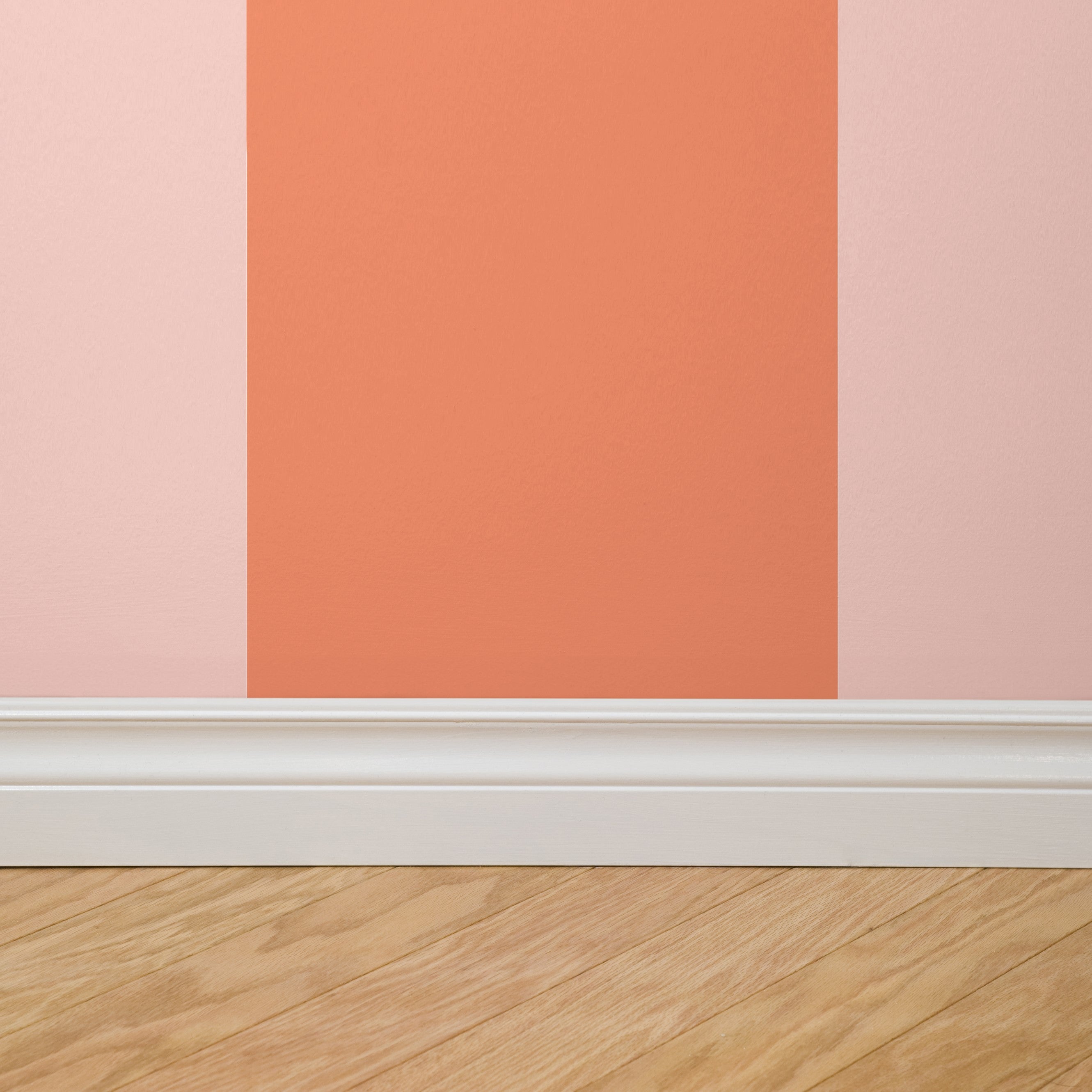 Playful Pickets (Coral) Wallpaper - 4 FT H X 51 FT W Traditional