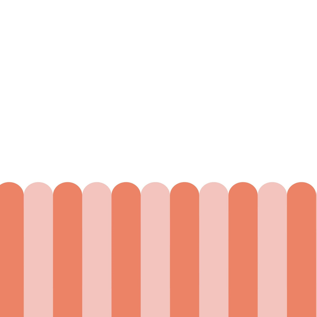 Playful Pickets (Coral) Wallpaper wallpaper photo 1