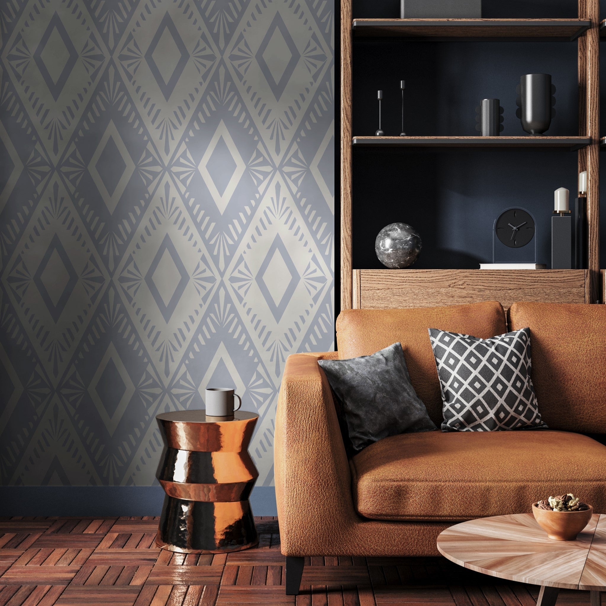 Gloria Wallpaper - 10 FT H X 7 FT W Traditional