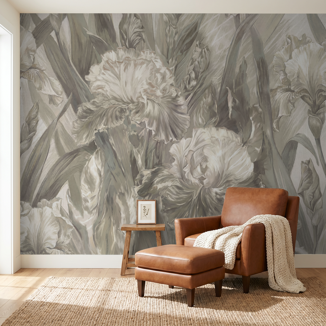 Gladed Promenade Wallpaper - 10 FT H X 12 FT W Luxe Peel and Stick