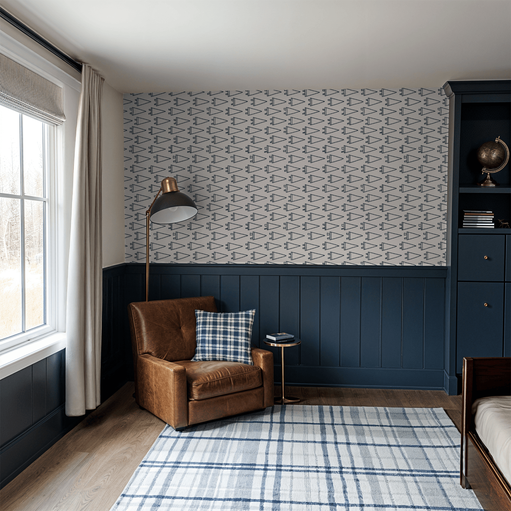 Game Day Pennants Wallpaper