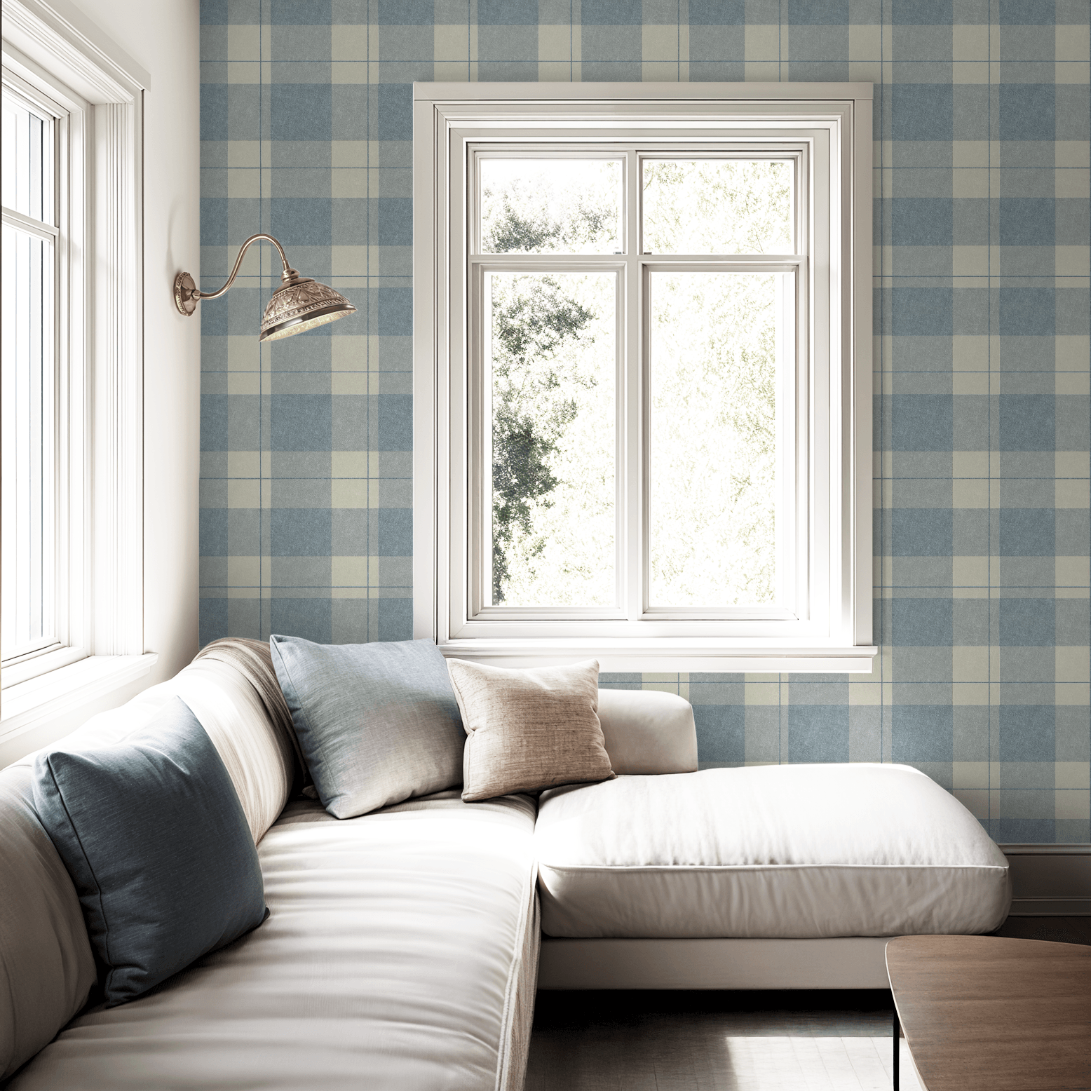 Lakeside Linen Wallpaper