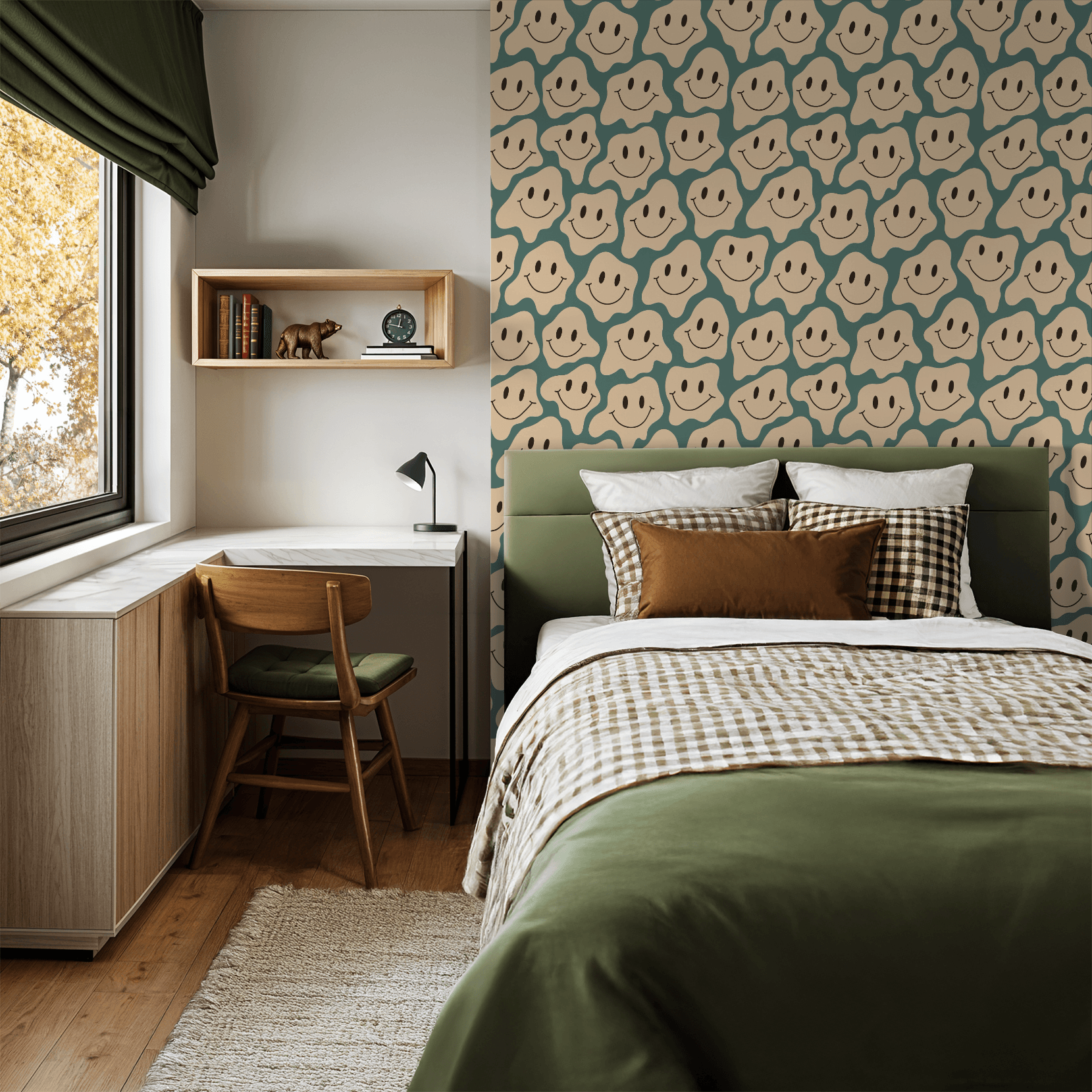 Melting Smiley Wallpaper