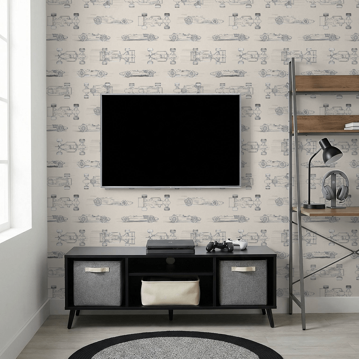 Need for Speed (Navy) Wallpaper