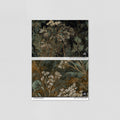 Sample of Copper Garden Wallpaper