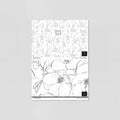 Sample of Lined Meadow Wallpaper