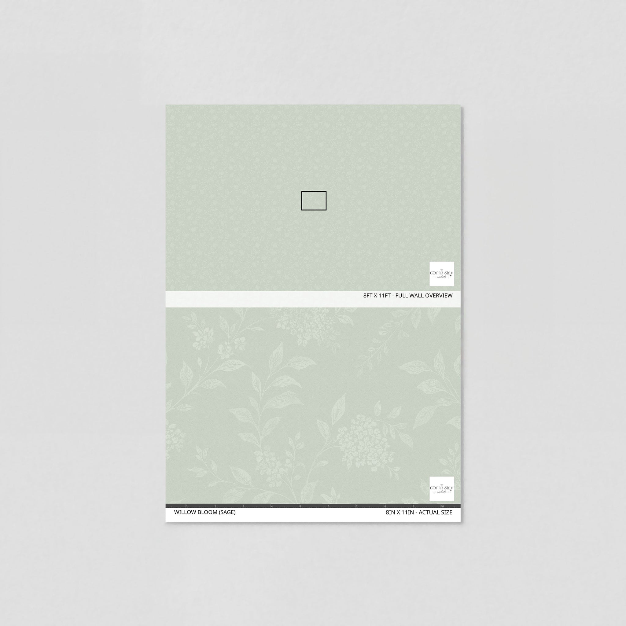 Willow Bloom (Sage) Wallpaper