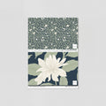 Sample of Poppy Honeysuckle Large (Navy) Wallpaper