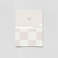 Sample of Woven Check (Pink) Wallpaper