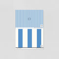 Sample of Landis Lane (Blue) Wallpaper