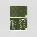 Sample of Perfectly Tied (Green) Wallpaper