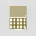 Sample of Willowside Gingham (Olive) Wallpaper