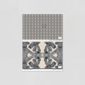 Sample of Jagger Damask (Black) Wallpaper