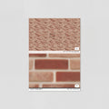 Sample of Rustic Charm Brick Wallpaper