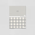 Sample of Simply Gingham Small (Gray) Wallpaper