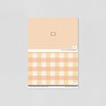 Sample of Simply Gingham Small (Pink & Yellow) Wallpaper