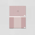 Sample of Simply Stripes (Mauve) Wallpaper