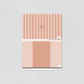 Sample of Simply Stripes (Peach) Wallpaper