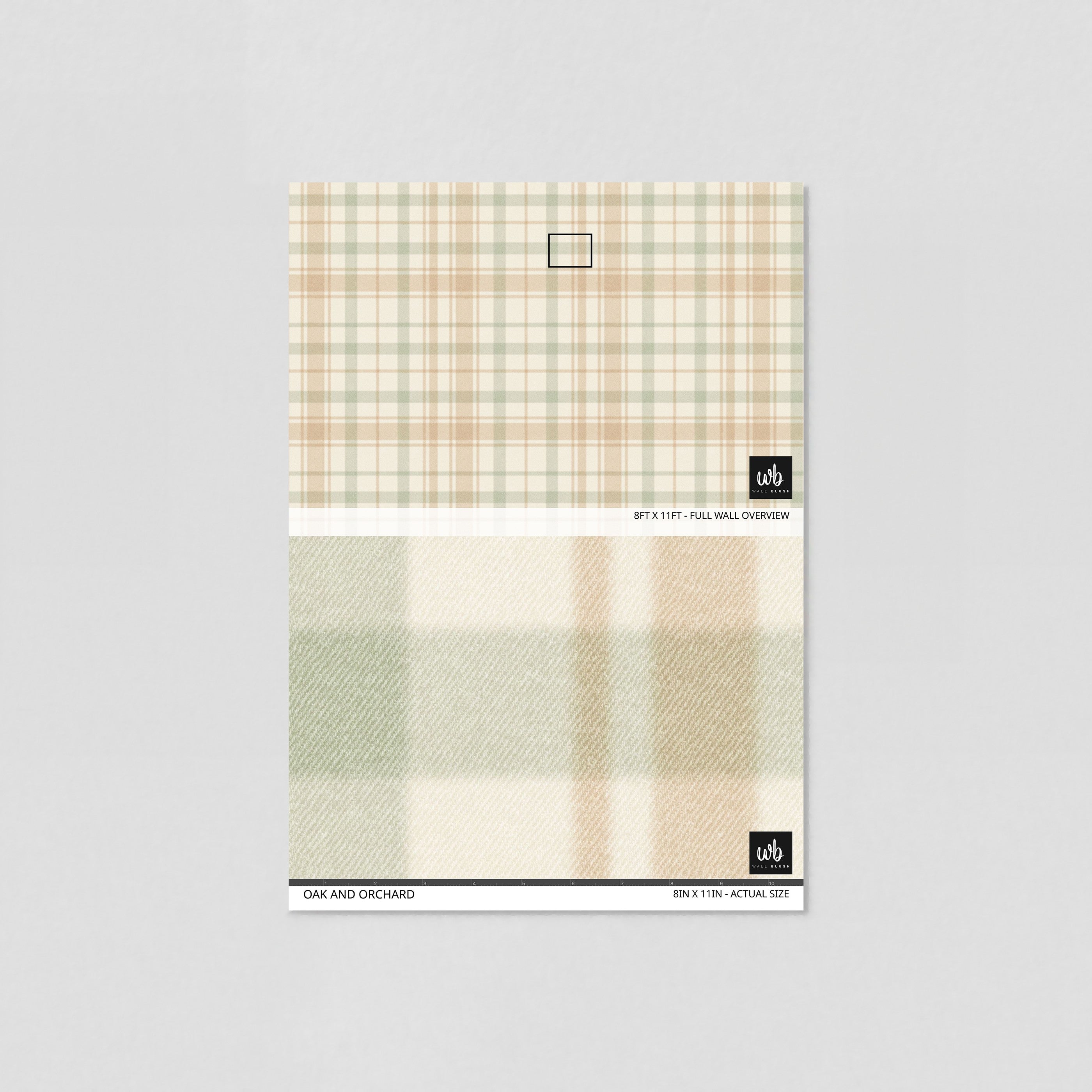 Oak and Orchard Wallpaper