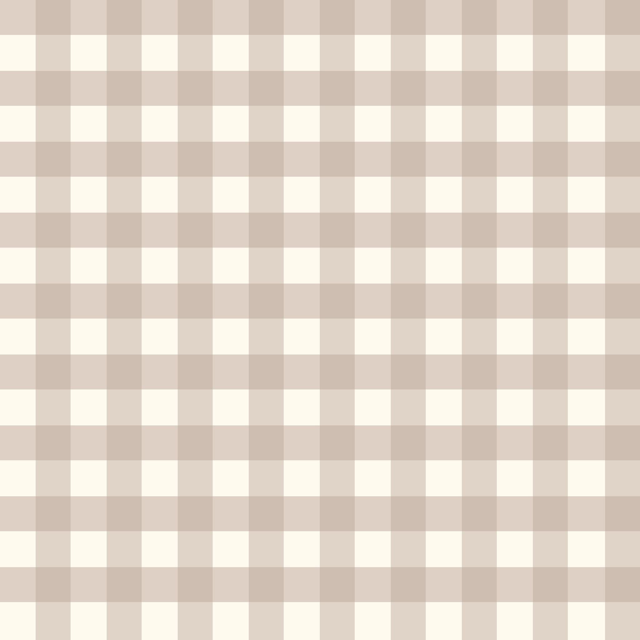 Willowside Gingham (Tan) Wallpaper - 8 FT H X 10 FT W Luxe Peel and Stick