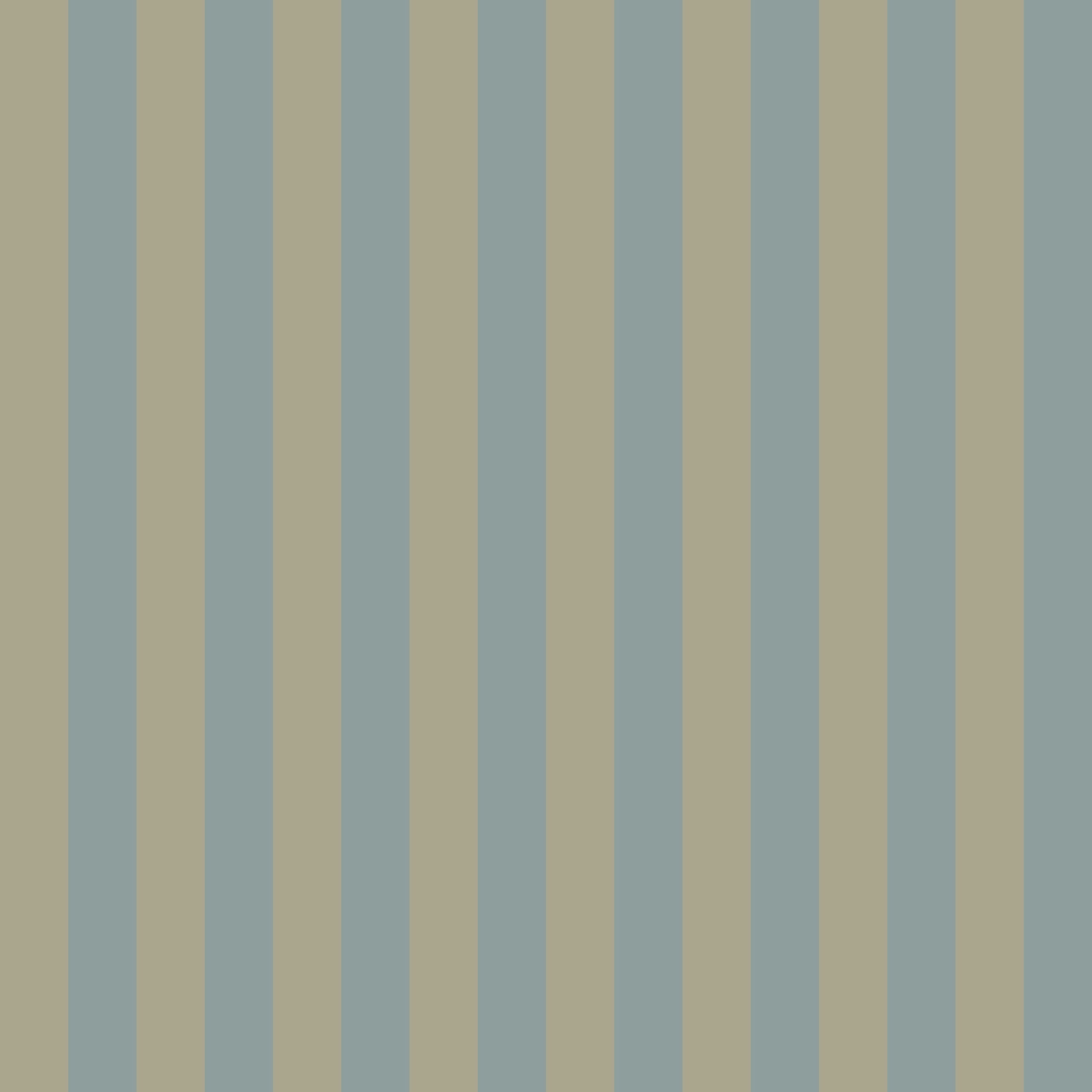 Simply Stripes (Blue & Olive) Wallpaper