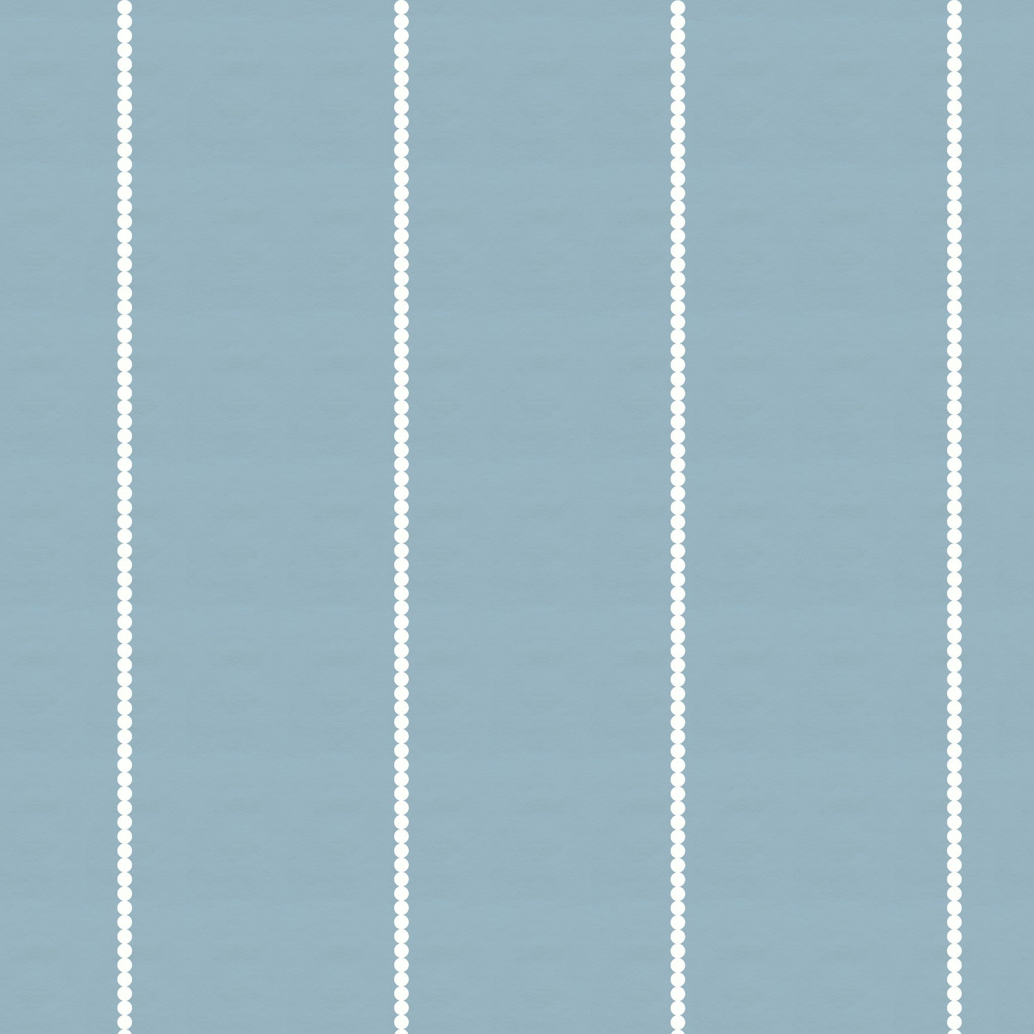 Soft blue wallpaper with vertical white dotted lines, modern minimalist style.