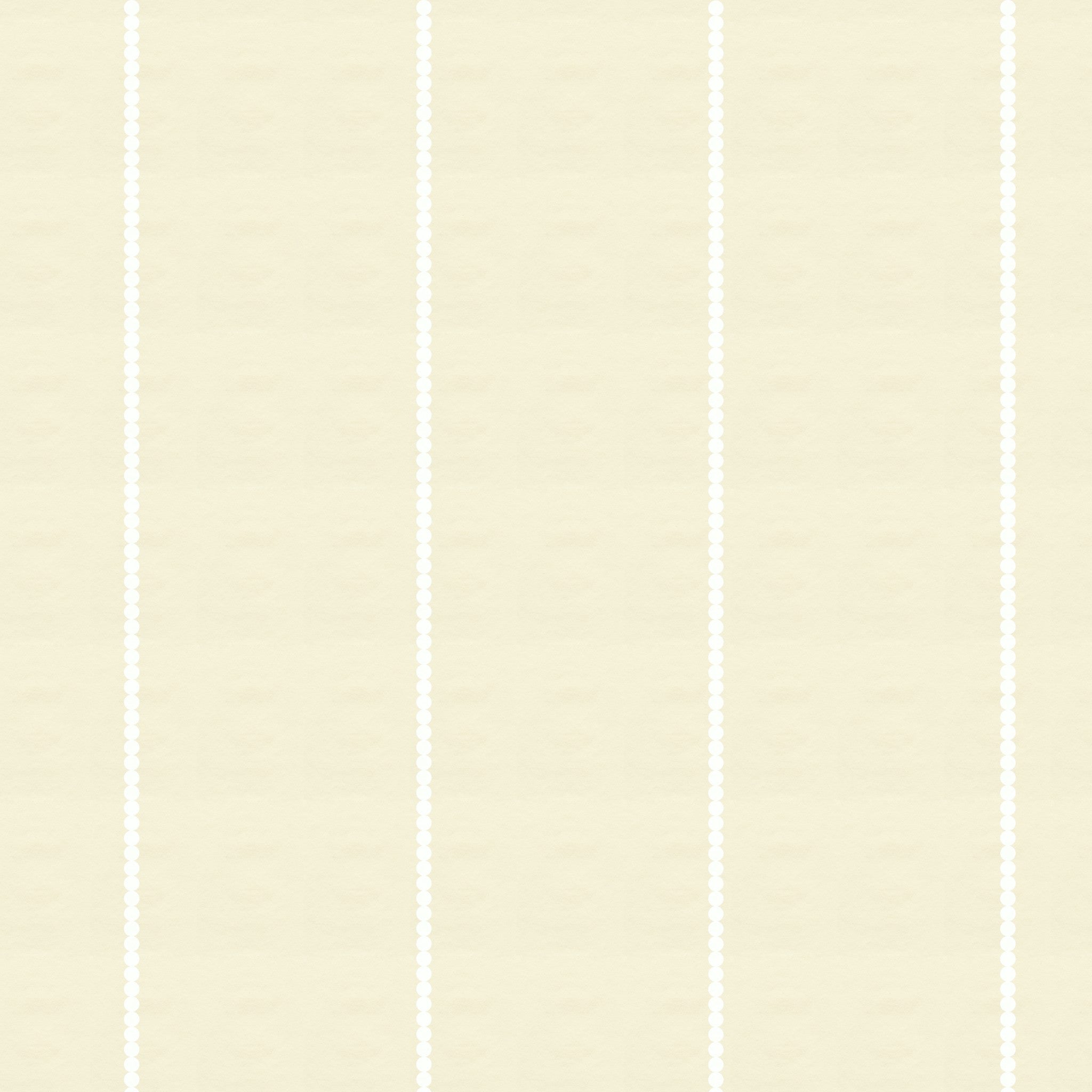 Soft yellow wallpaper with white dotted pinstripes, minimal and elegant design.