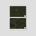 Sample of Twilight Canopy (Green) Wallpaper