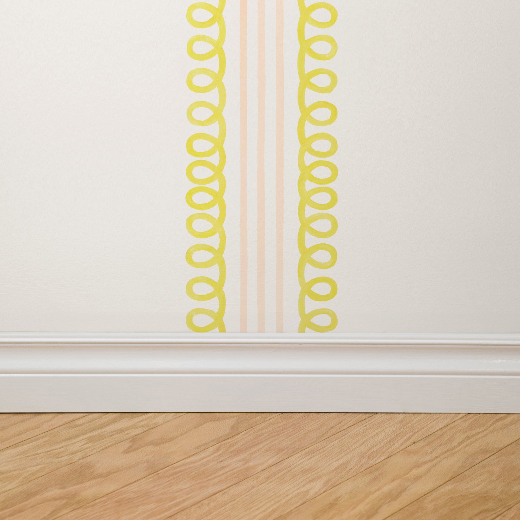 Veda (Yellow and Pink) Wallpaper