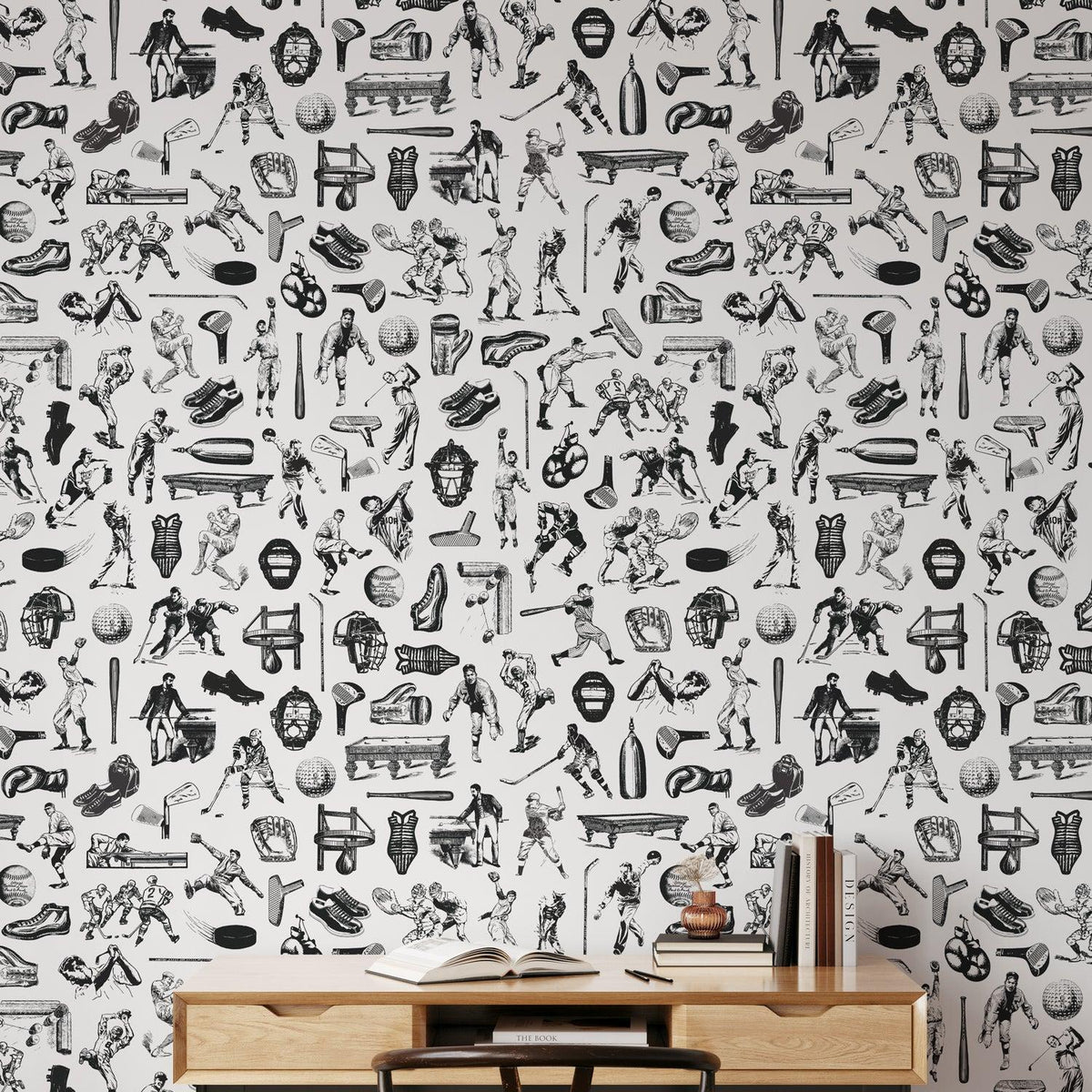 Letterman (Black) Wallpaper wallpaper photo 1