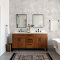 Sample of Wisteria Wallpaper